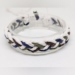 Men's bracelet braided rope‎ new e41